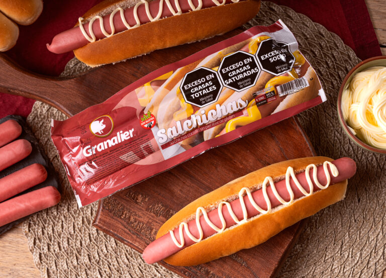 Salchicha cocida sin piel libre de gluten (largas)